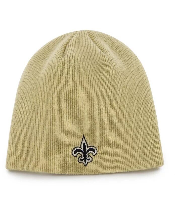 

Мужская золотистая вязаная шапка с логотипом New Orleans Saints Secondary '47 Brand