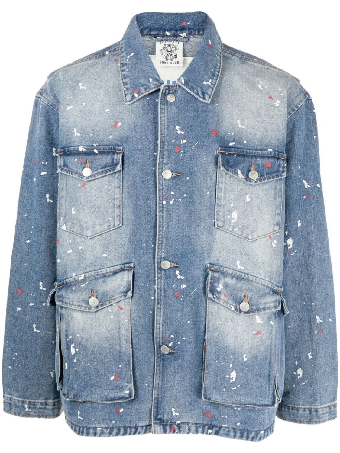 

Джинсовая куртка Jungle Fatigue Billionaire Boys Club, синий
