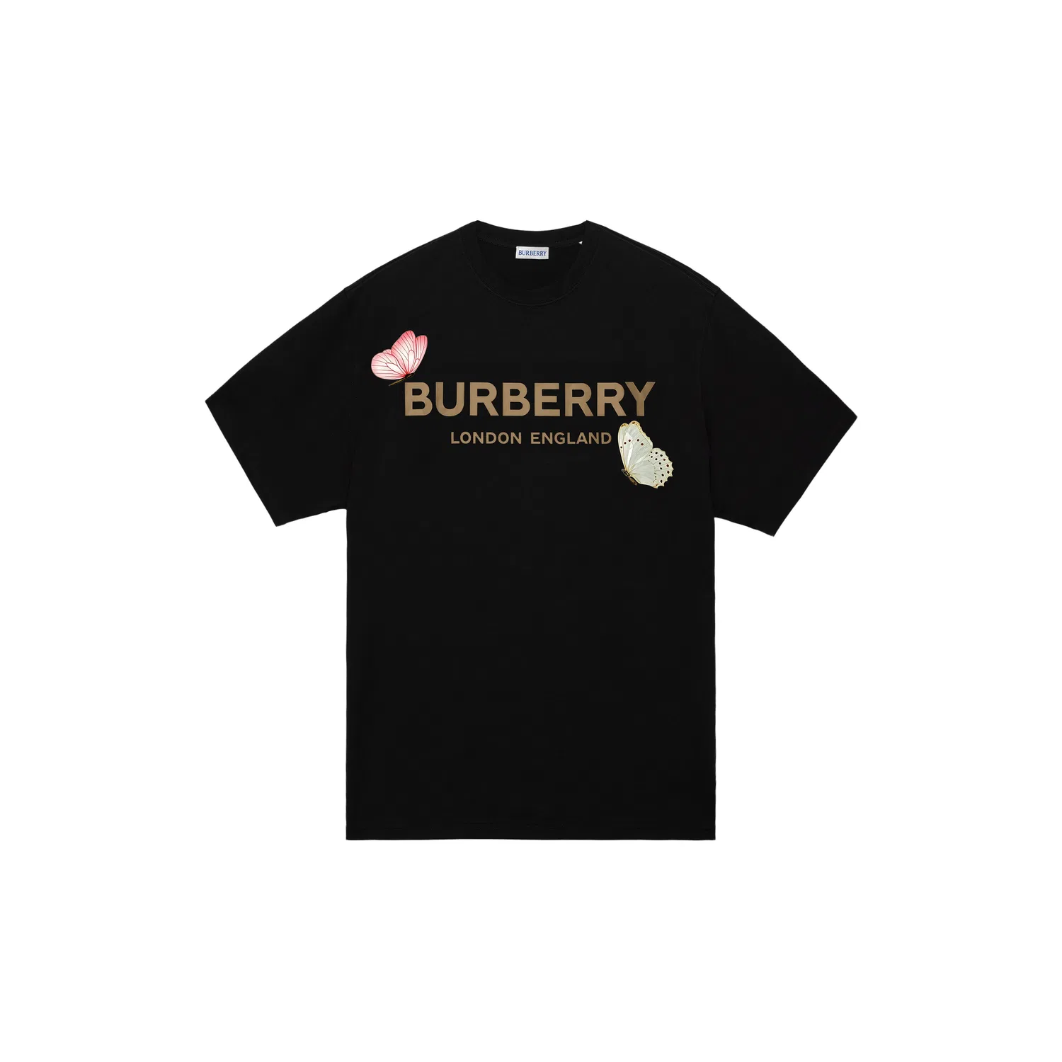 Футболка Burberry мужская с принтом Twin Butterfly