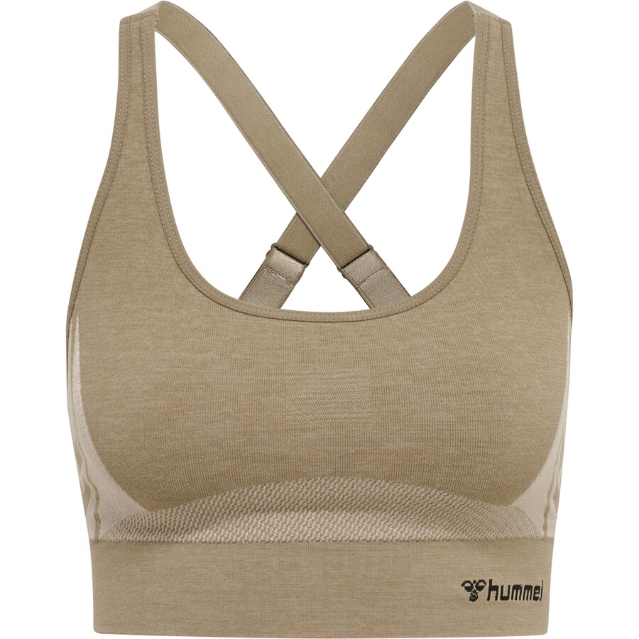

Спортивный бюстгальтер без косточек Hummel, цвет Beige/Sand