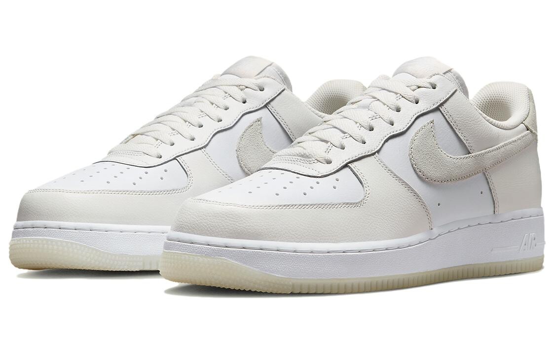 Мужские кроссовки для скейтбординга Nike Air Force 1, Белый/Бежевый — фото 3