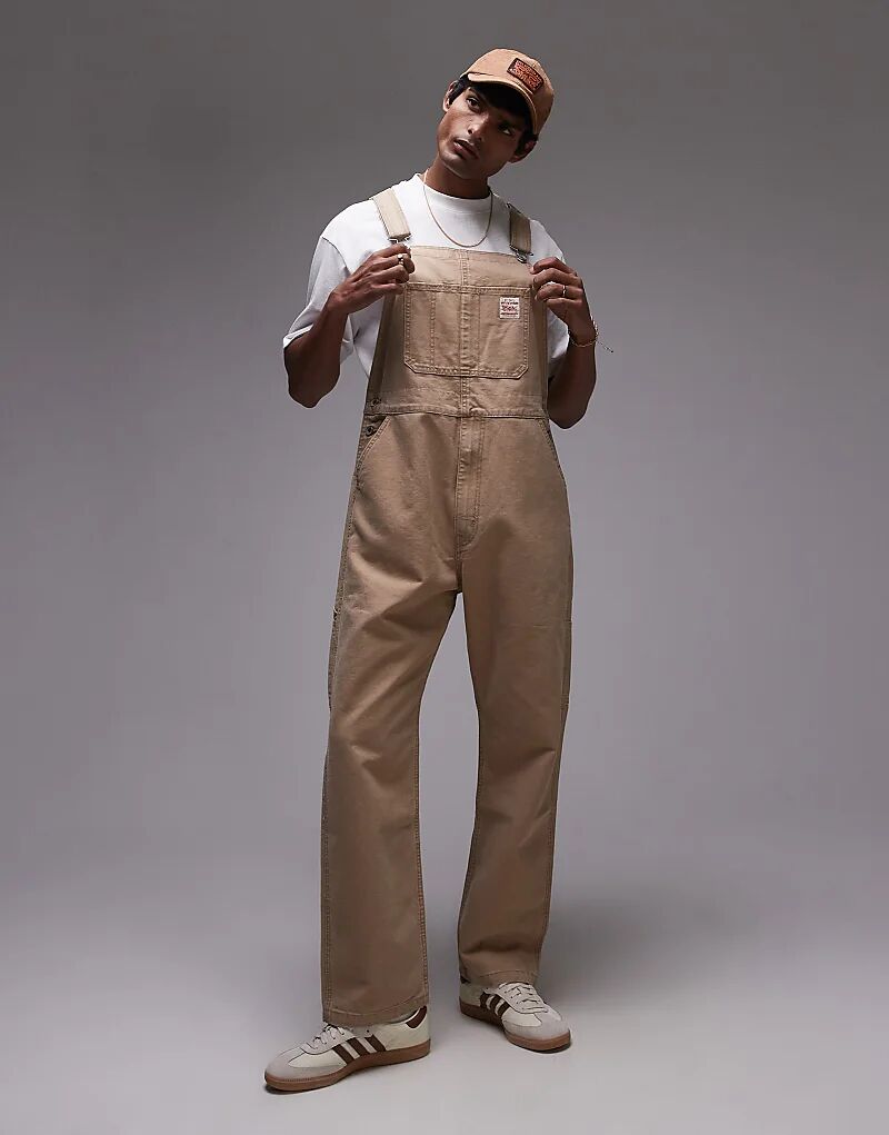

Бежевый брезентовый комбинезон Levi's Workwear
