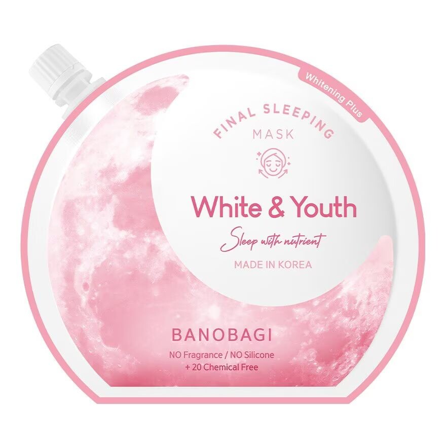 

Banobagi Маска Final Sleeping White Youth 23 мл. มาสก ์หน้า, Pink