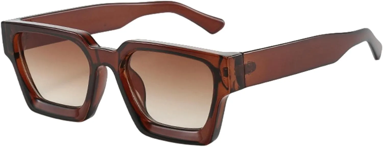 

Солнцезащитные очки 2026 года, маленькие, для мужчин и женщин, в стиле ретро, ​​унисекс, прямоугольные, зеленые, модные, роскошные, женские MTZJH, One Color