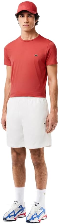 Футболка Lacoste, мужская, джерси Pima, Sierra Red — фото 4