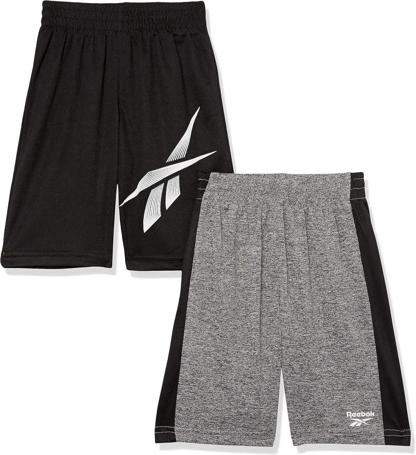 Комплект из двух спортивных шорт Reebok для мальчиков, Pepper/Black