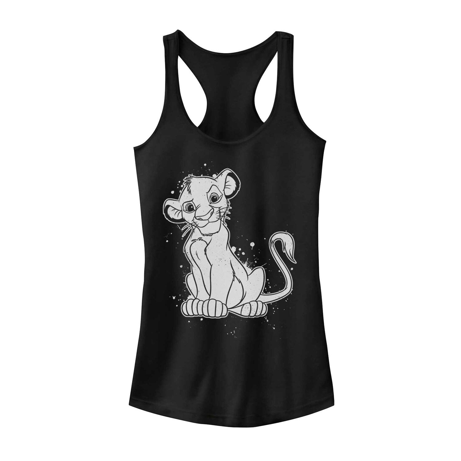 

Майка Disney's Lion King Young Simba с брызгами краски Fifth Sun
