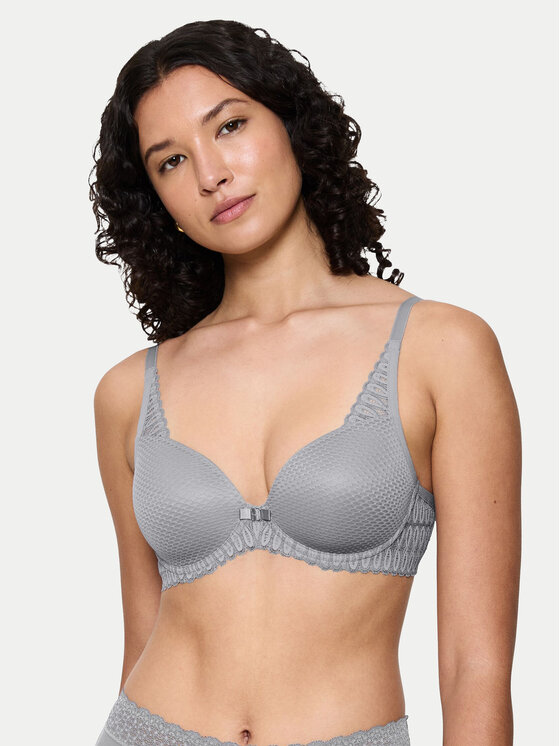 

Бюстгальтер с косточками Aura Spotlight 10216459 Triumph, серый
