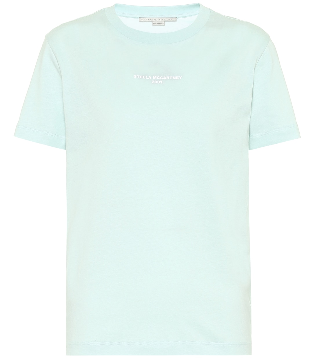 

Хлопковая футболка Stella McCartney, Acq Marine