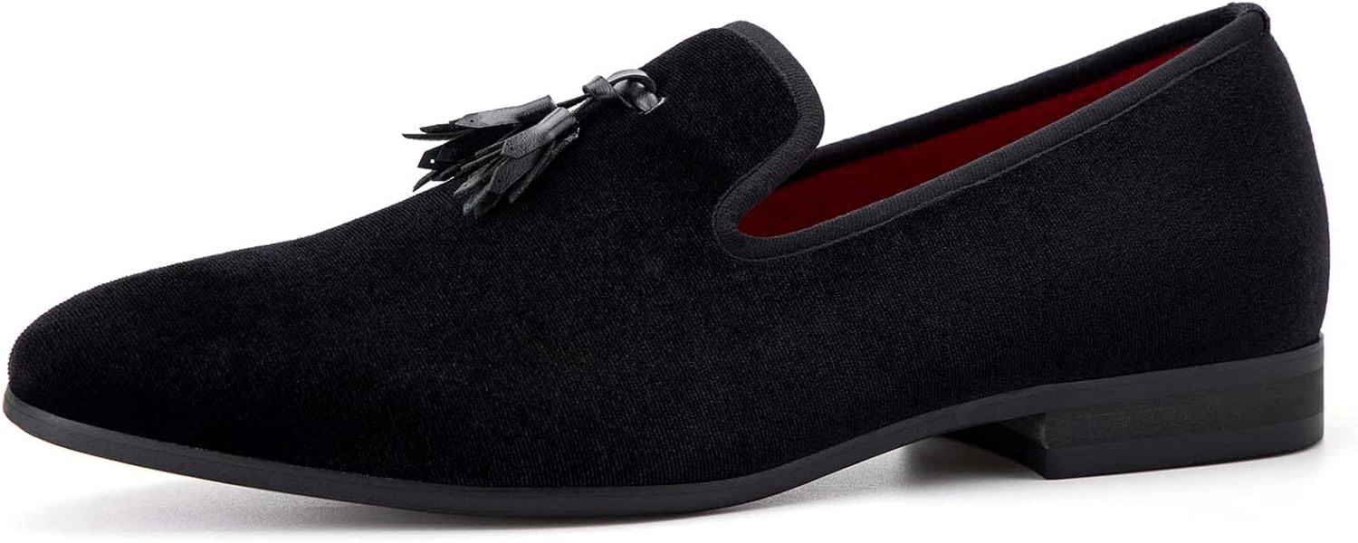 

Мужские модные лоферы JITAI, свадебные туфли, лоферы для мужчин, праздничная обувь, черный