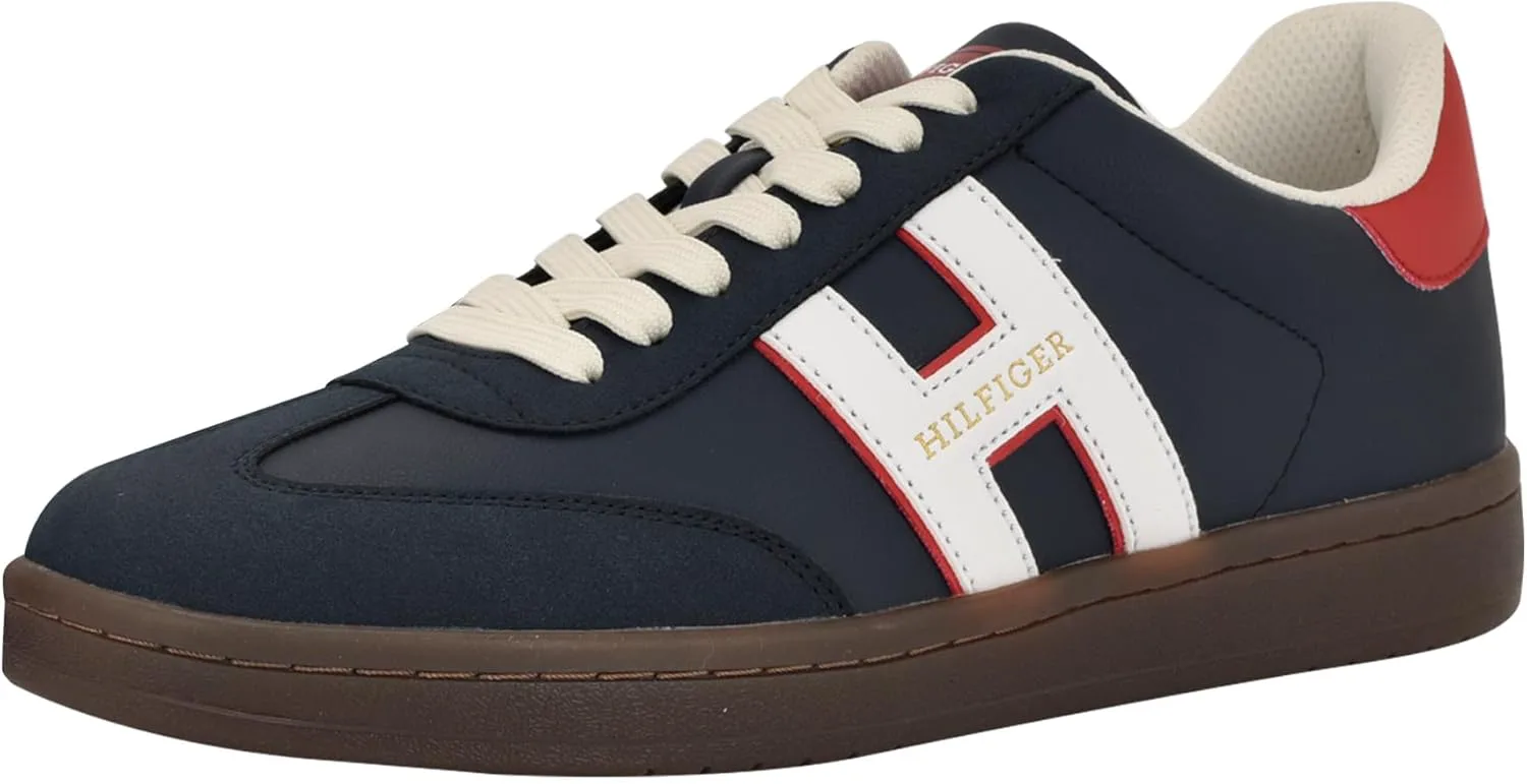 Кроссовки Tommy Hilfiger Mens Lasen, темно-синий/красный/белый