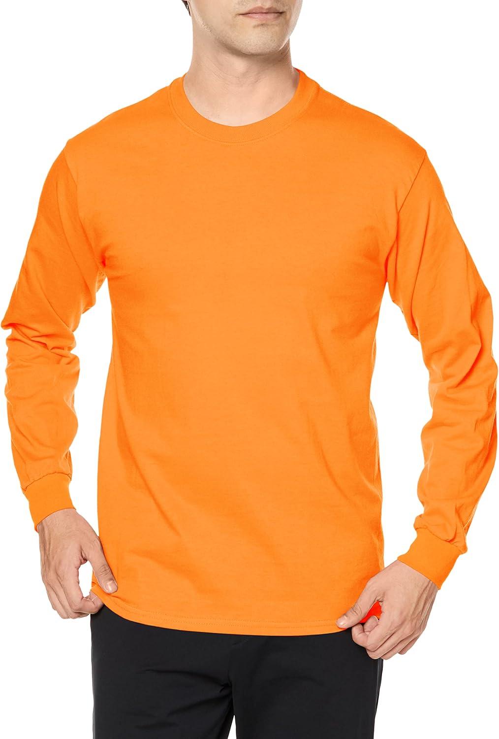 

Футболка с длинным рукавом из ультрахлопка плотностью 6,0 унций, 2400 Gildan, оранжевый