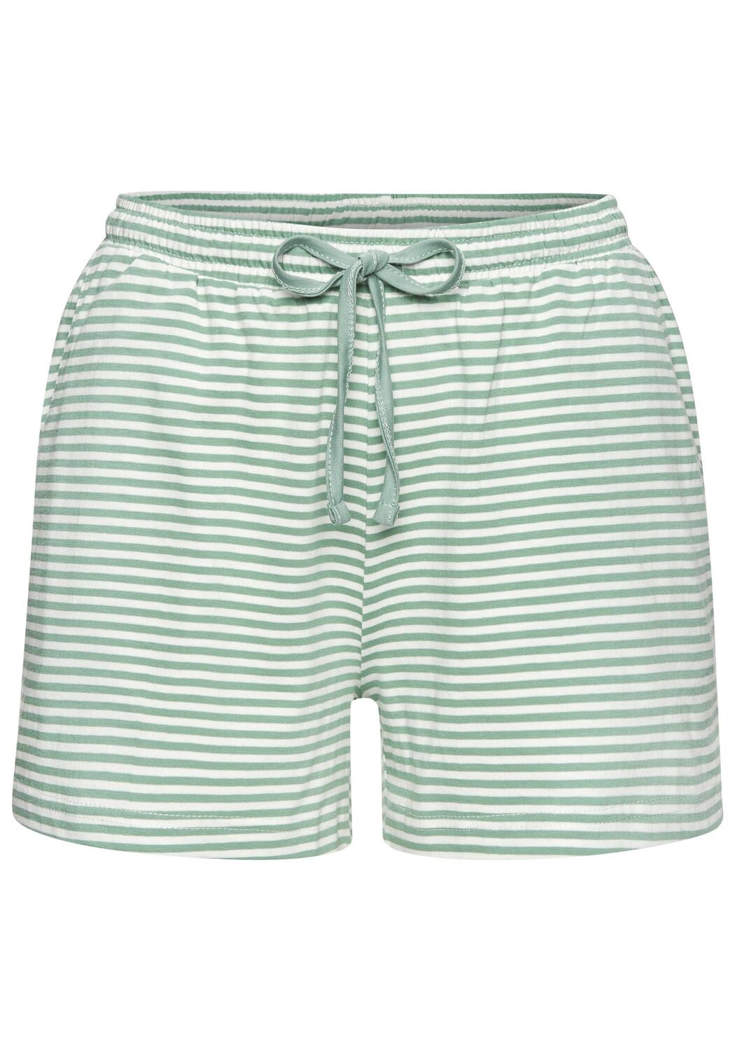 

VIVANCE Короткий пижамный комплект в зеленом цвете