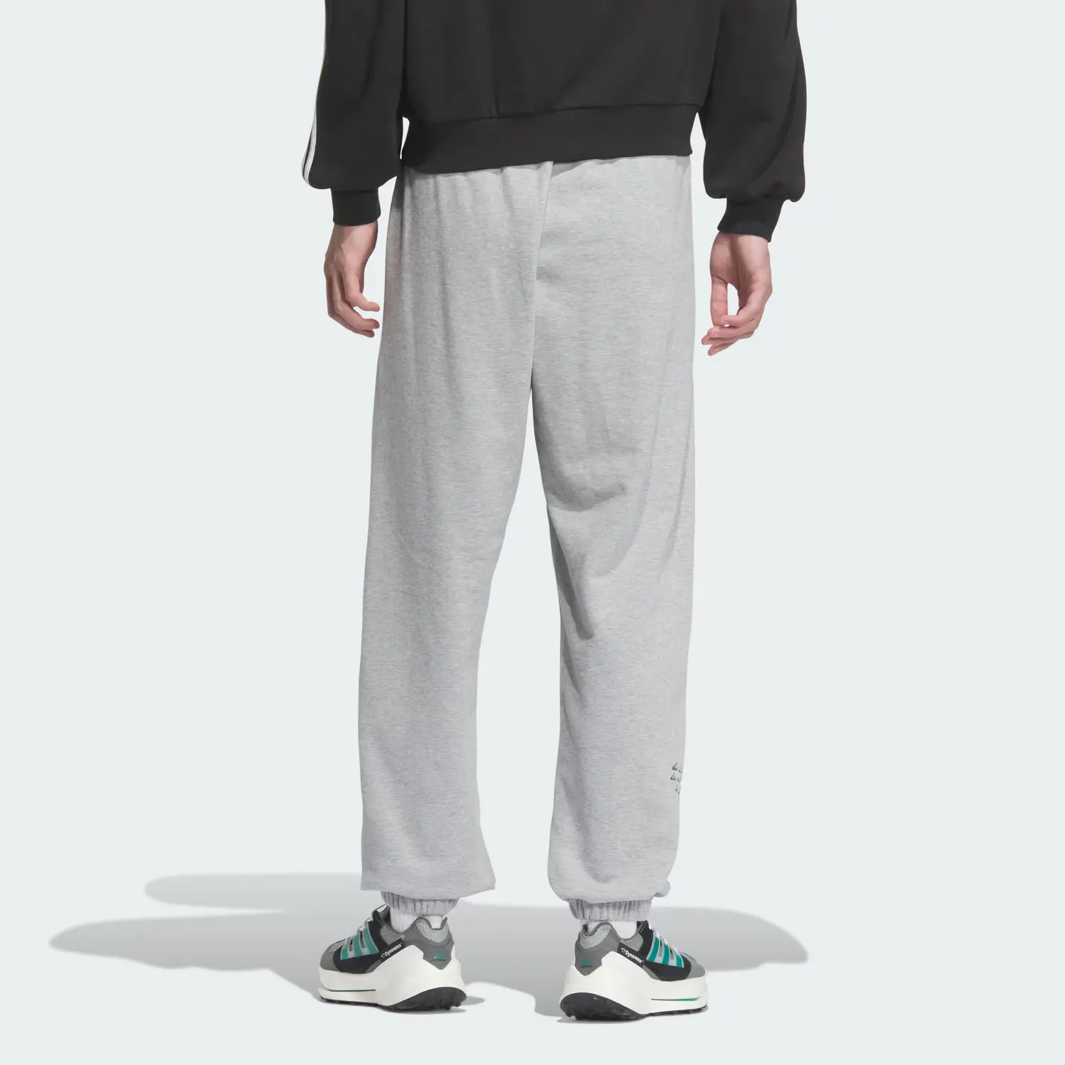 Футболка VRCT FW24 CF PANT M Вязаные спортивные брюки мужские средний серый меланж Adidas Originals — фото 4