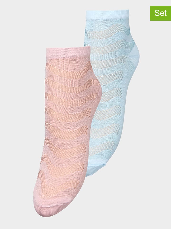 

Носки Becksöndergaard, цвет rosa/hellblau