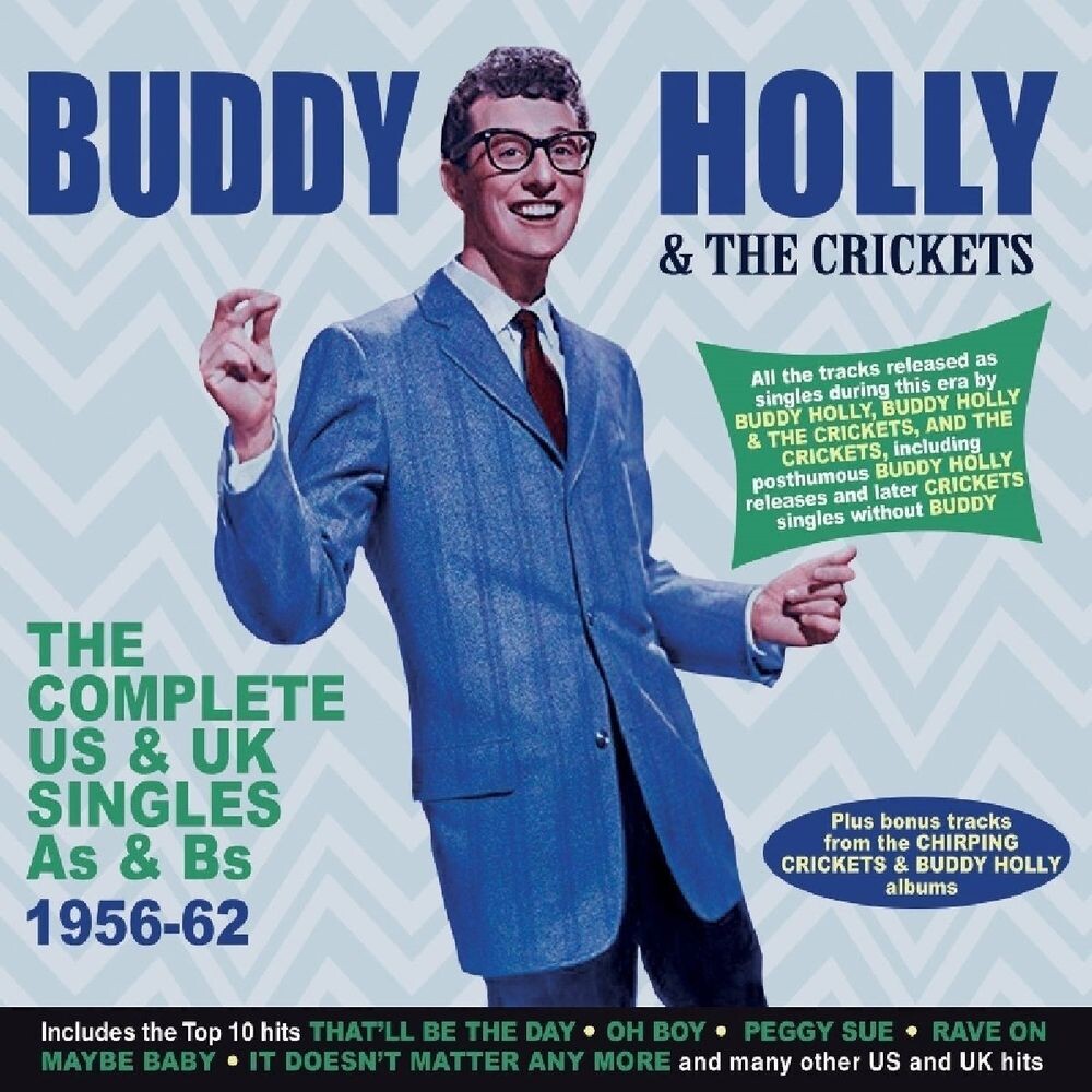 

Диск CD The Complete US & UK Singles As & Bs 1956-62 - Buddy Holly & The Crickets