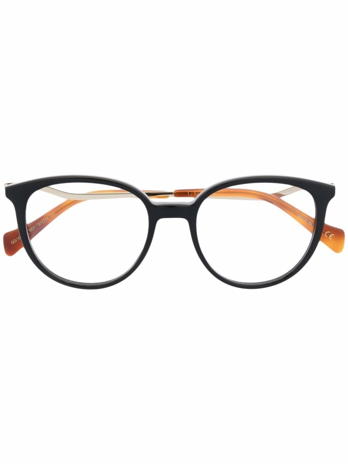 

Gucci Eyewear очки в круглой оправе, черный