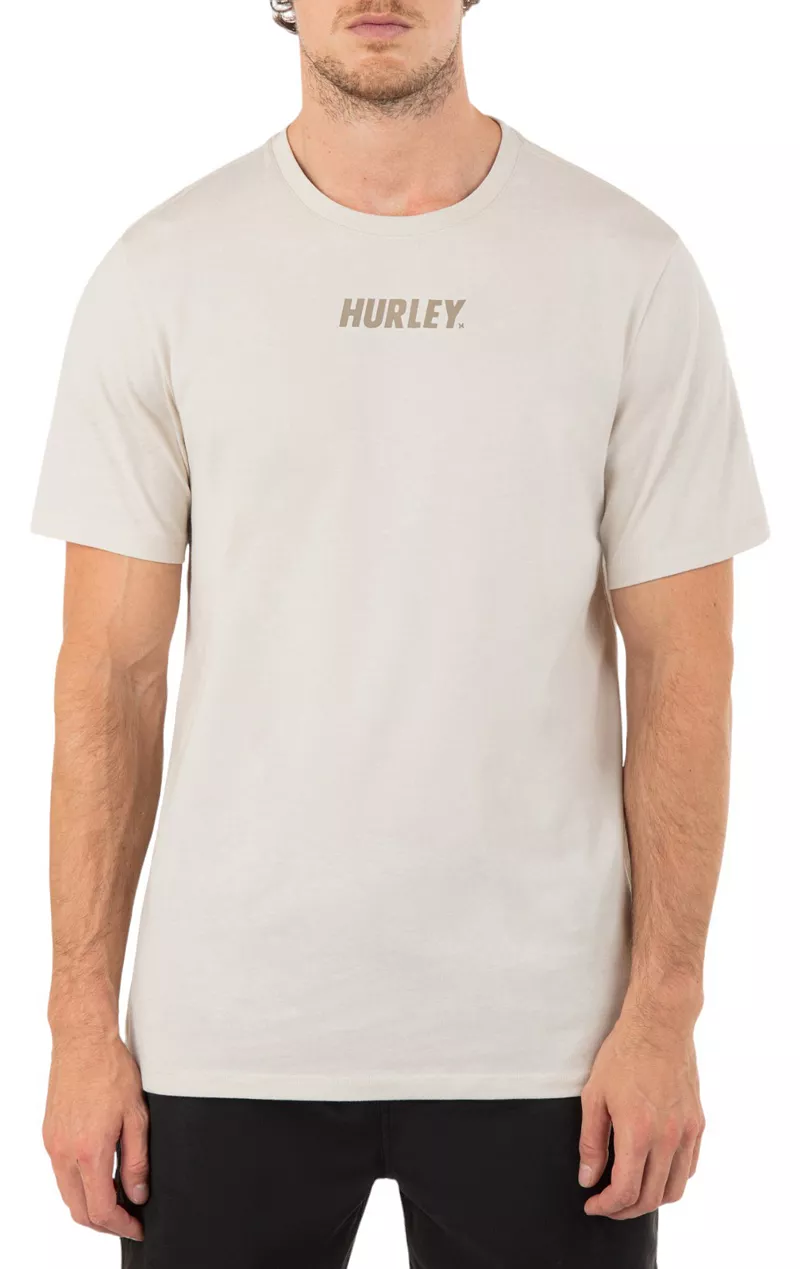 

Мужская футболка Hurley на каждый день Explore Fastlane, цвет Bone