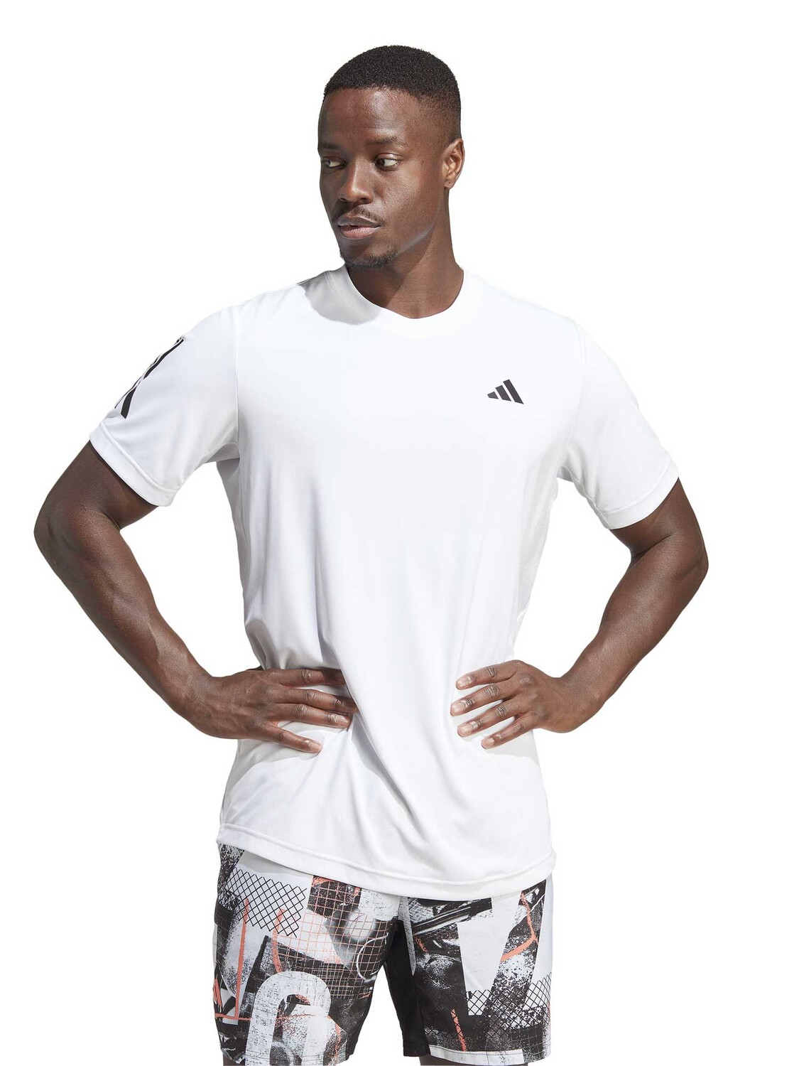 

Футболка Adidas Performance Club 3-Stripes Tennis, белый