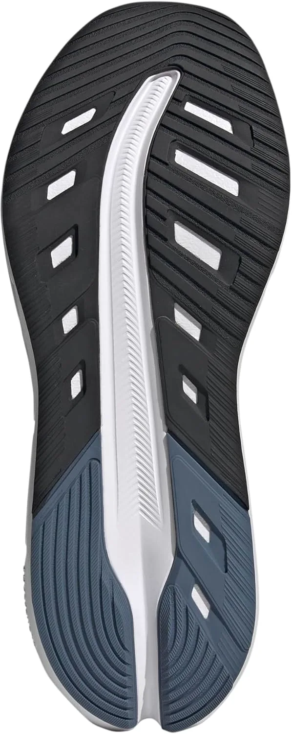 Мужские кроссовки Adidas Questar 3 для бега, серебристый/темно-синий — фото 2