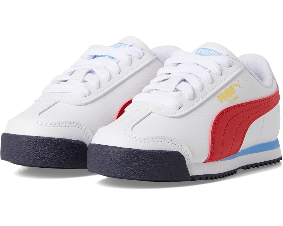 

Кроссовки PUMA Kids Roma 24, цвет PUMA White/For All Time Red