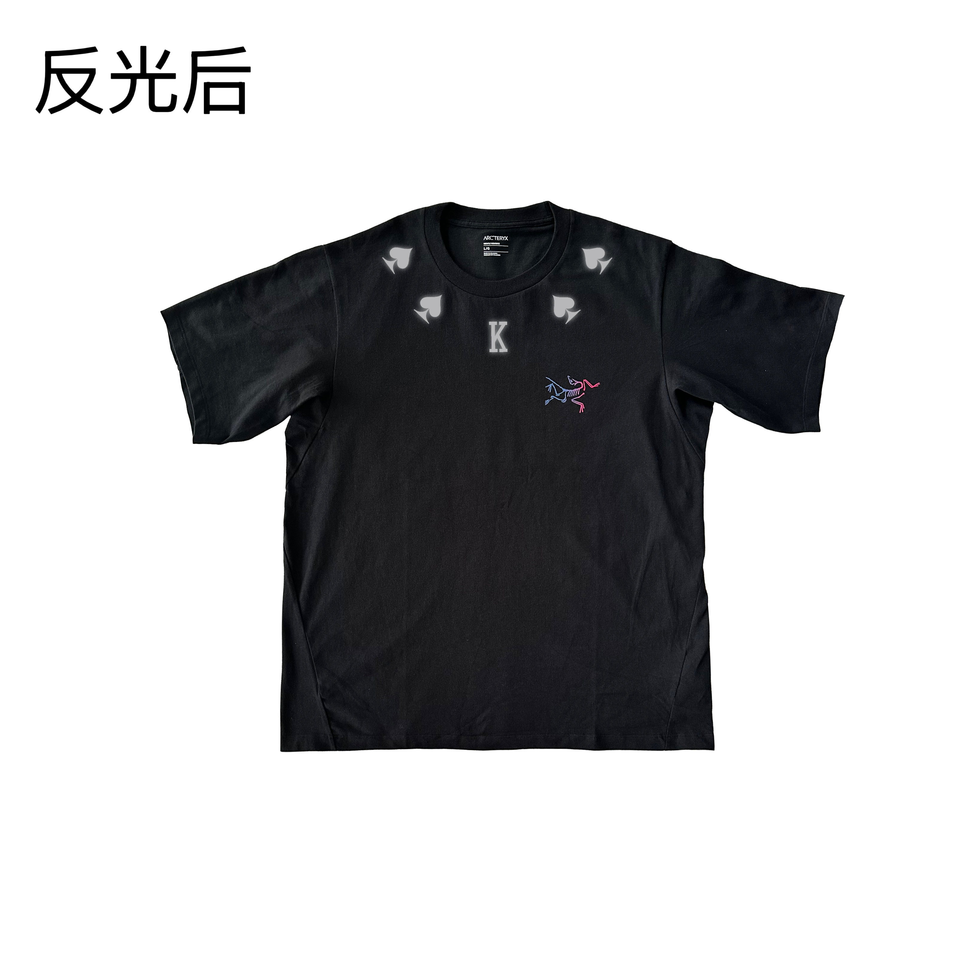 Arcteryx KRAGG Футболка Unisex Black/Multi — фото 4