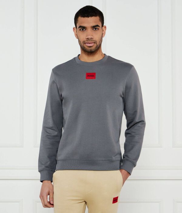 

Свитер diragol212 Regular fit Hugo, серый