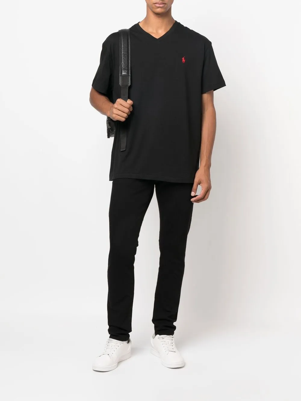 Футболка Polo Pony POLO RALPH LAUREN, черный — фото 2