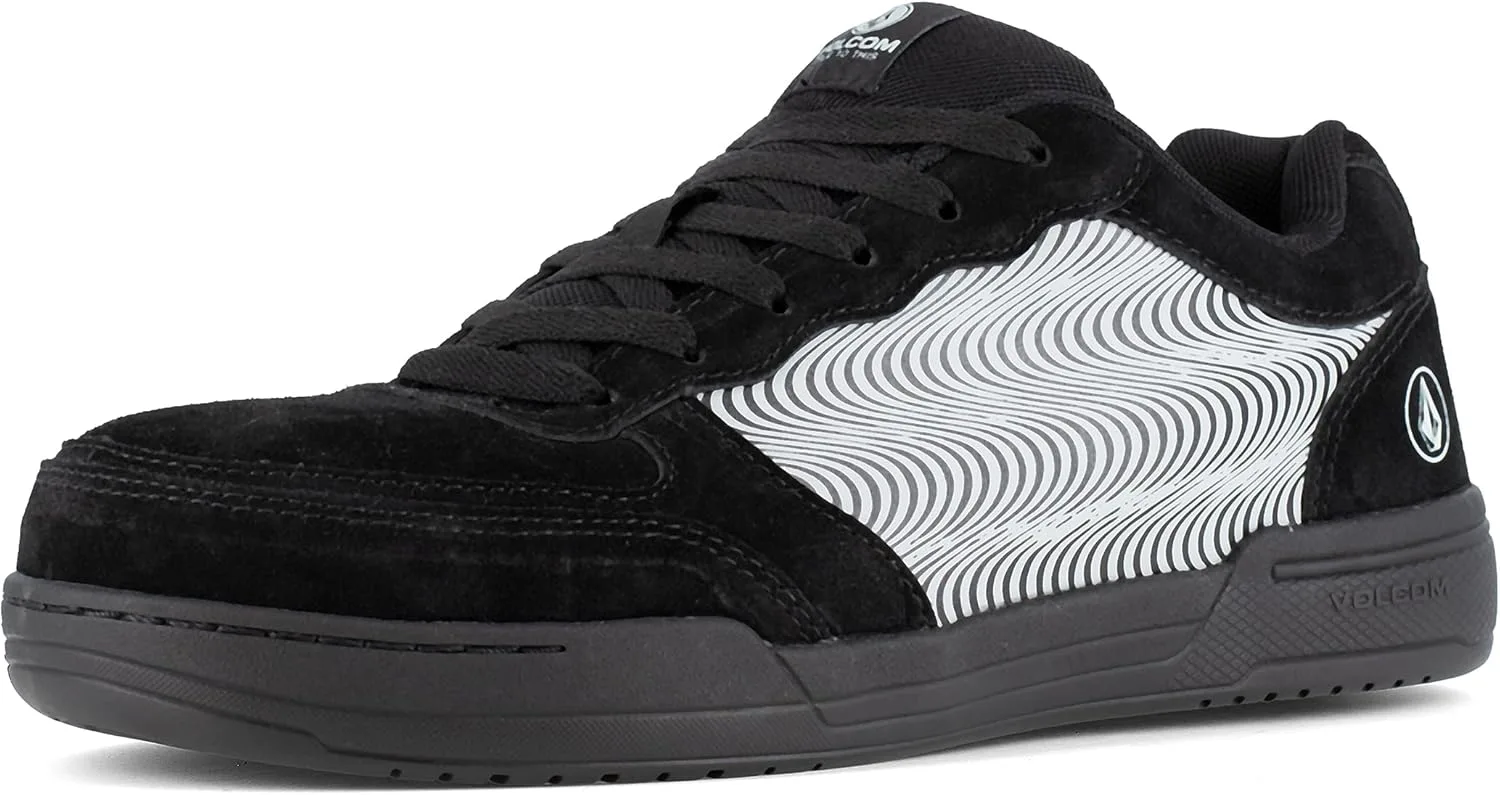 Мужские рабочие ботинки Volcom Hybrid Composite Toe с низким носком, черный — фото 4