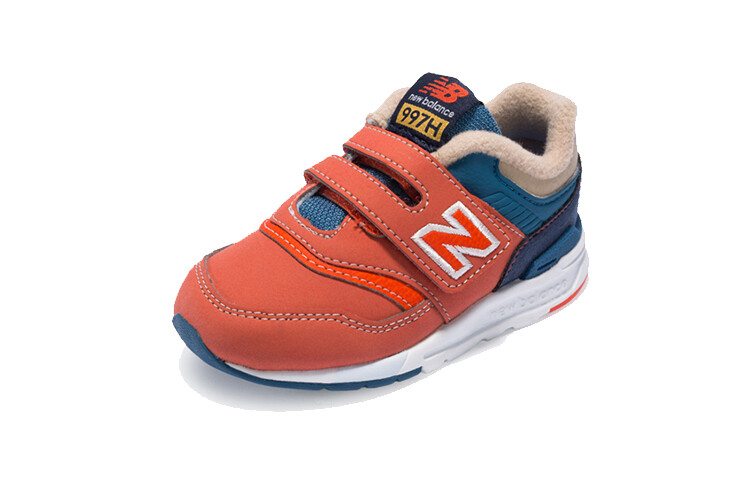 NB 997 Туфли для малышей TD Low-top Оранжевый/синий/кремовый New Balance — фото 4