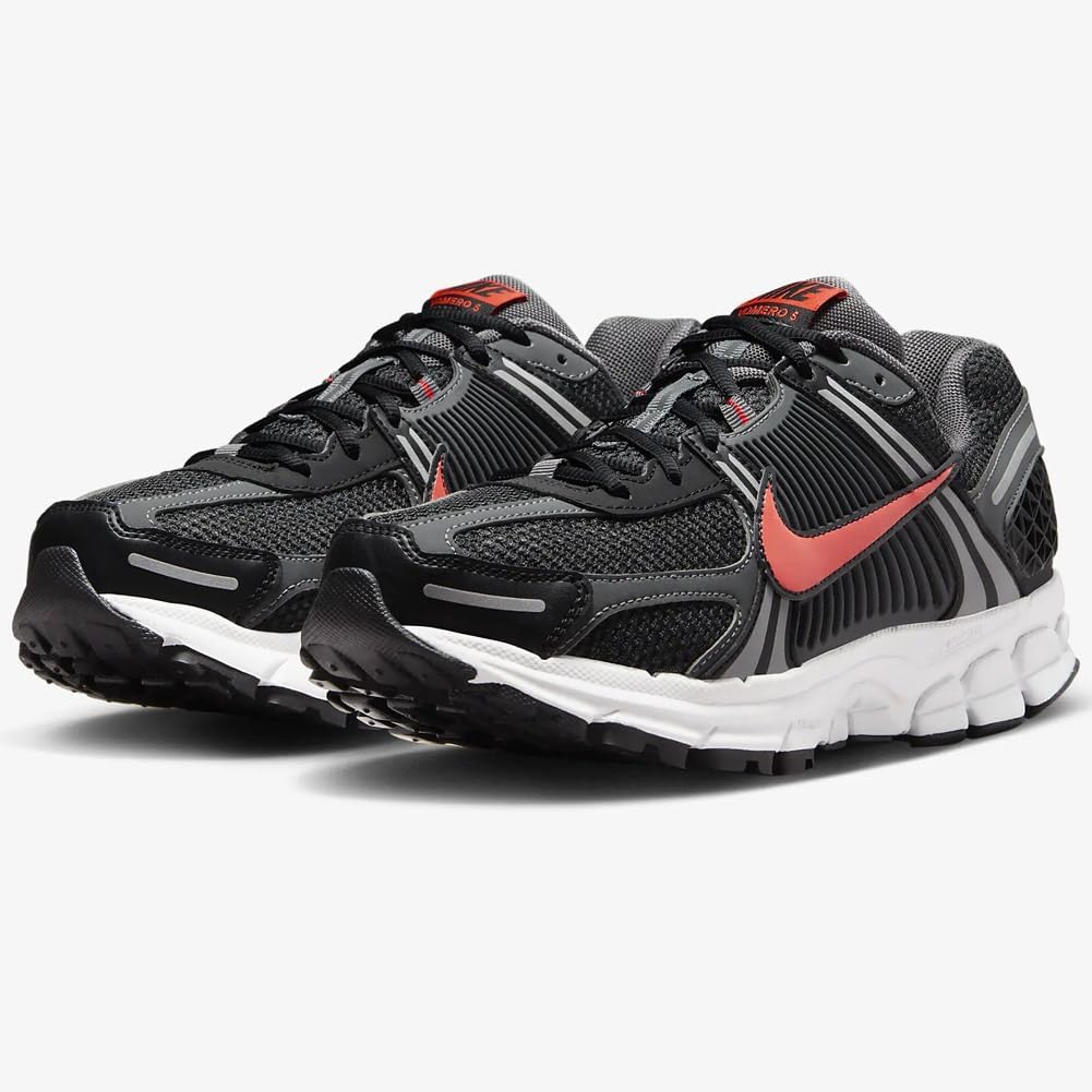 Мужские кроссовки Summit Nike Zoom Vomero, белый/черный/красный/серый — фото 2