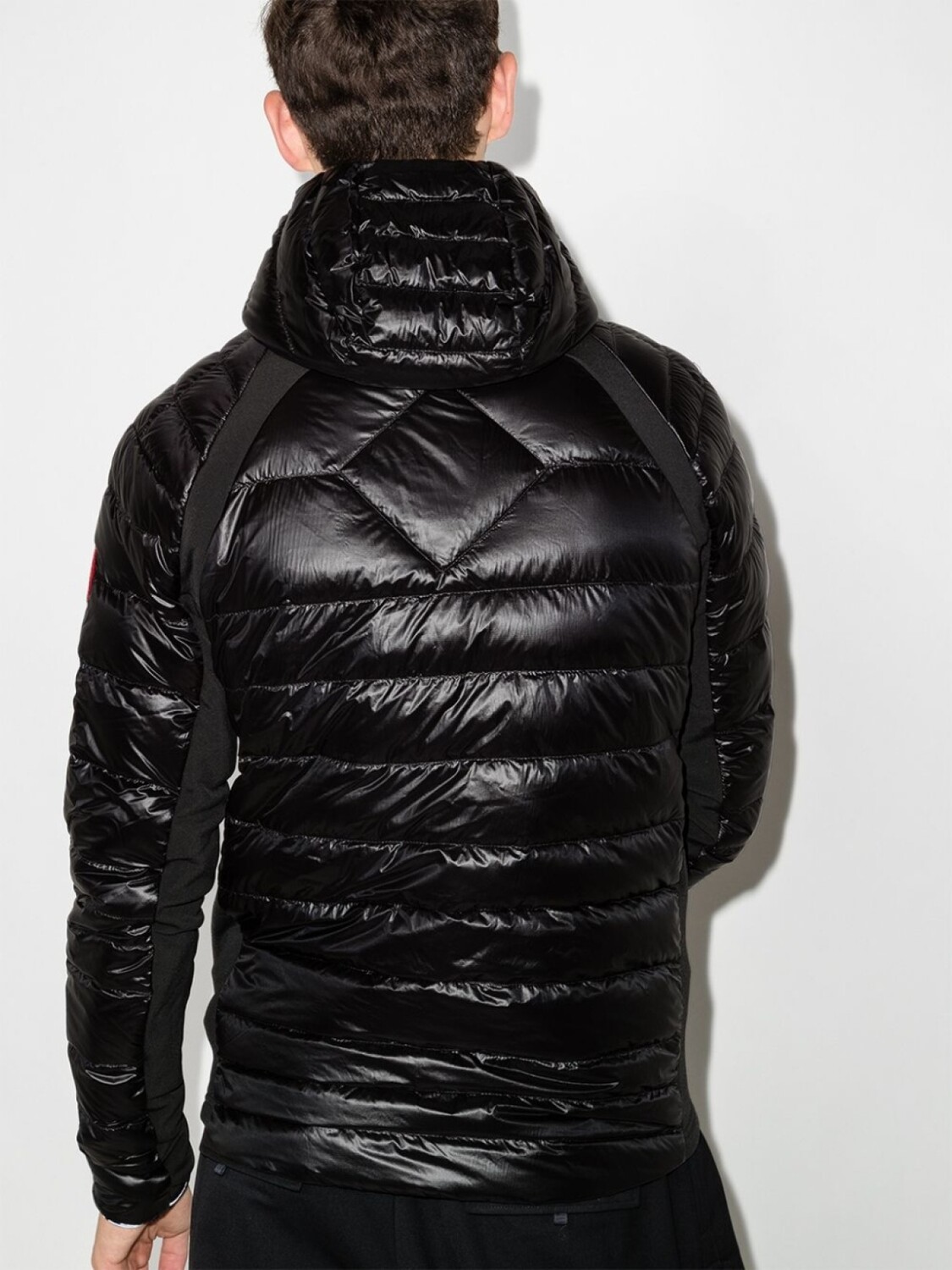 Canada Goose пуховик HyBridge Lite, черный — фото 3