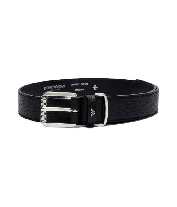 

Кожаный ремень Emporio Armani, черный