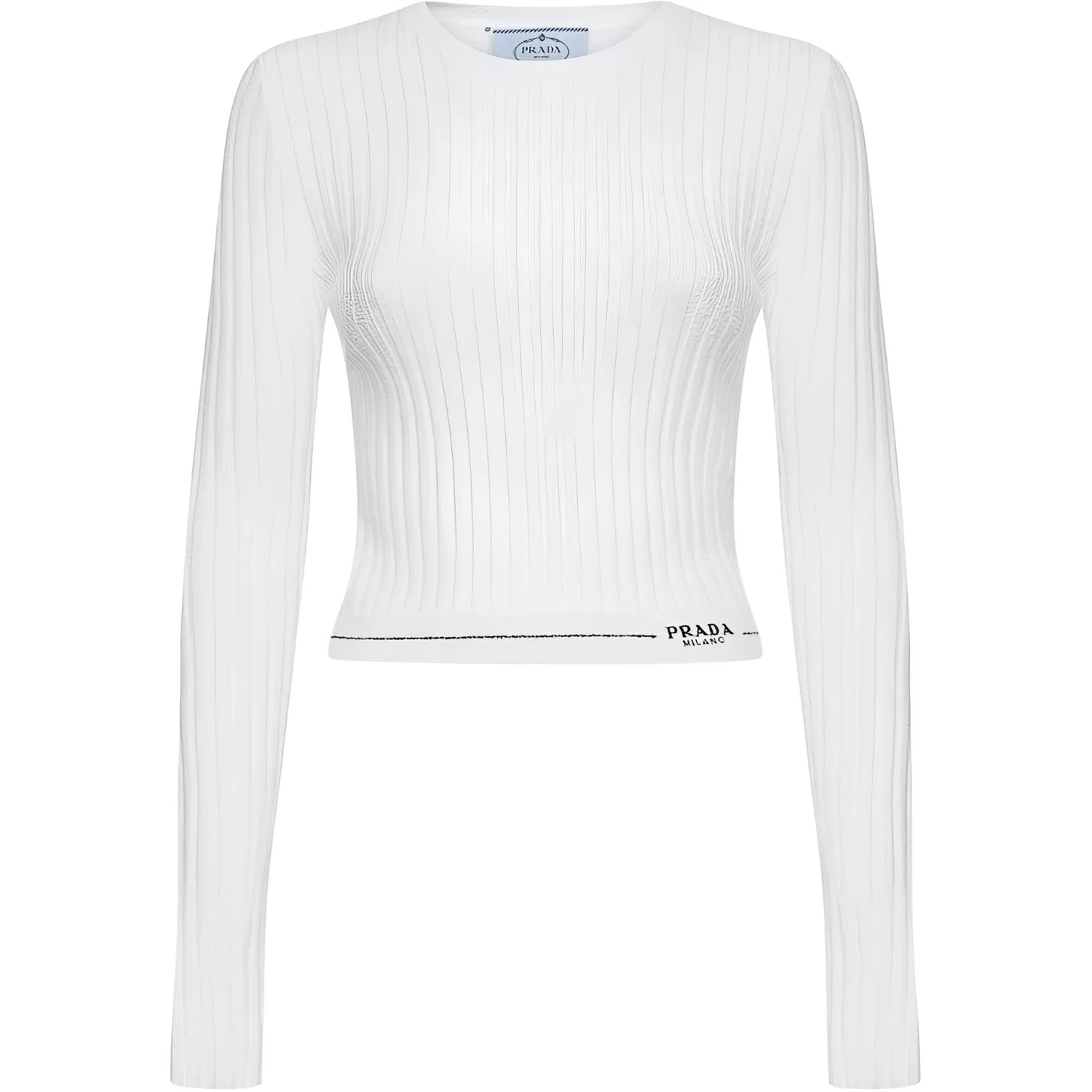 Свитер женский SS22 White PRADA