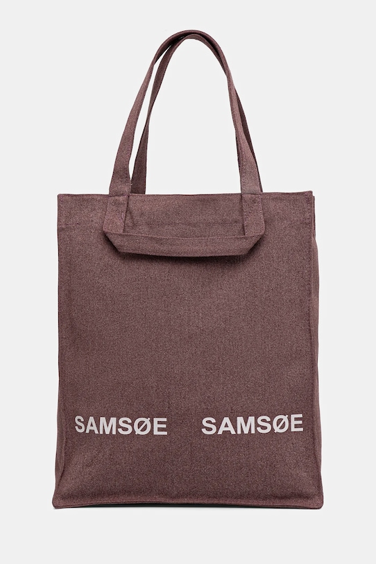 

Сумка Salucca Samsoe Samsoe, фиолетовый