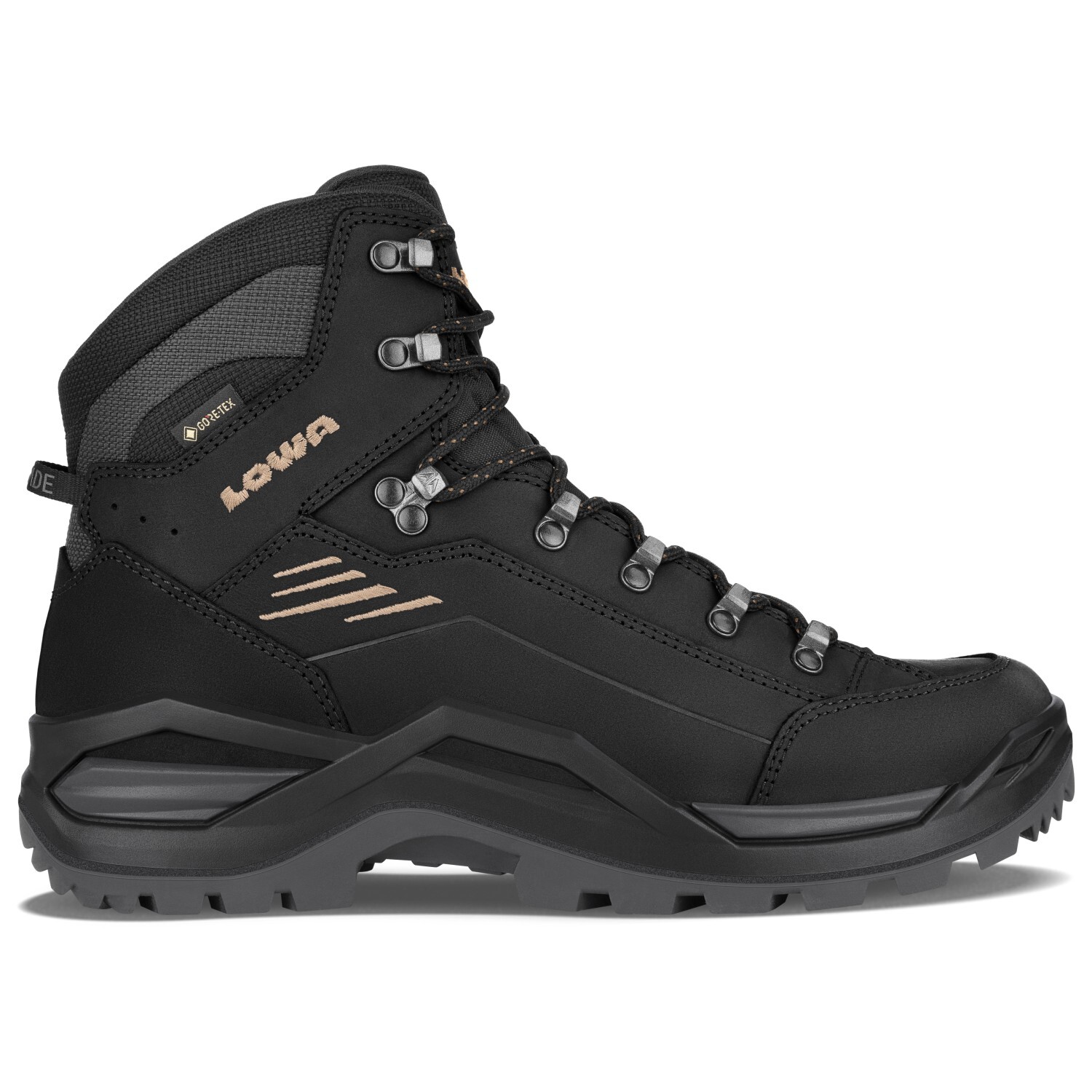 

Ботинки для прогулки Lowa Renegade Evo GTX Mid, цвет Black/Dune