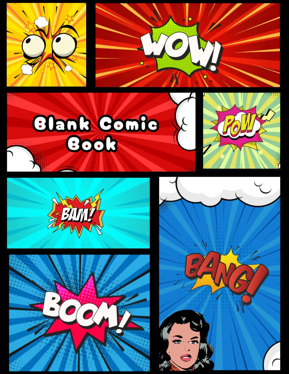 

Blank Comic Book for Kids, Teens & Adults