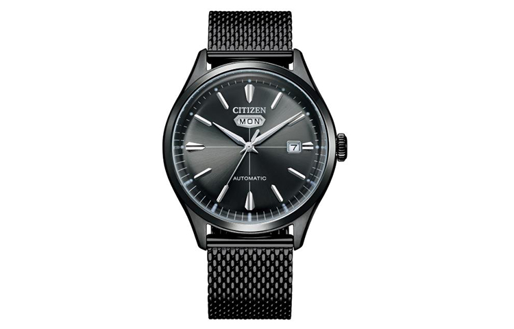 

CITIZEN Часы Mechanical Movement Stainless Steel Strap Watch Men's Watch Black Dial NH8397-80HB, Black Dial