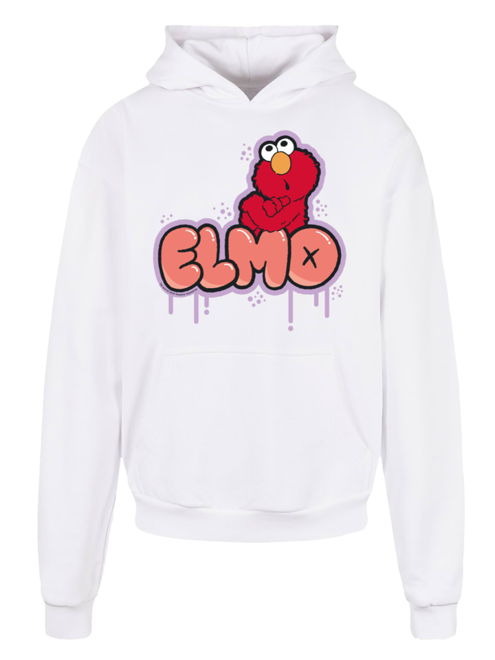 

Пуловер F4NT4STIC Ultra Heavy Hoodie Sesamstraße Elmo NO, белый