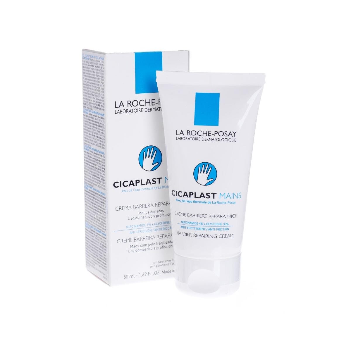 

La Roche-Posay, Cicaplast, восстанавливающий барьерный крем для рук, 50 мл