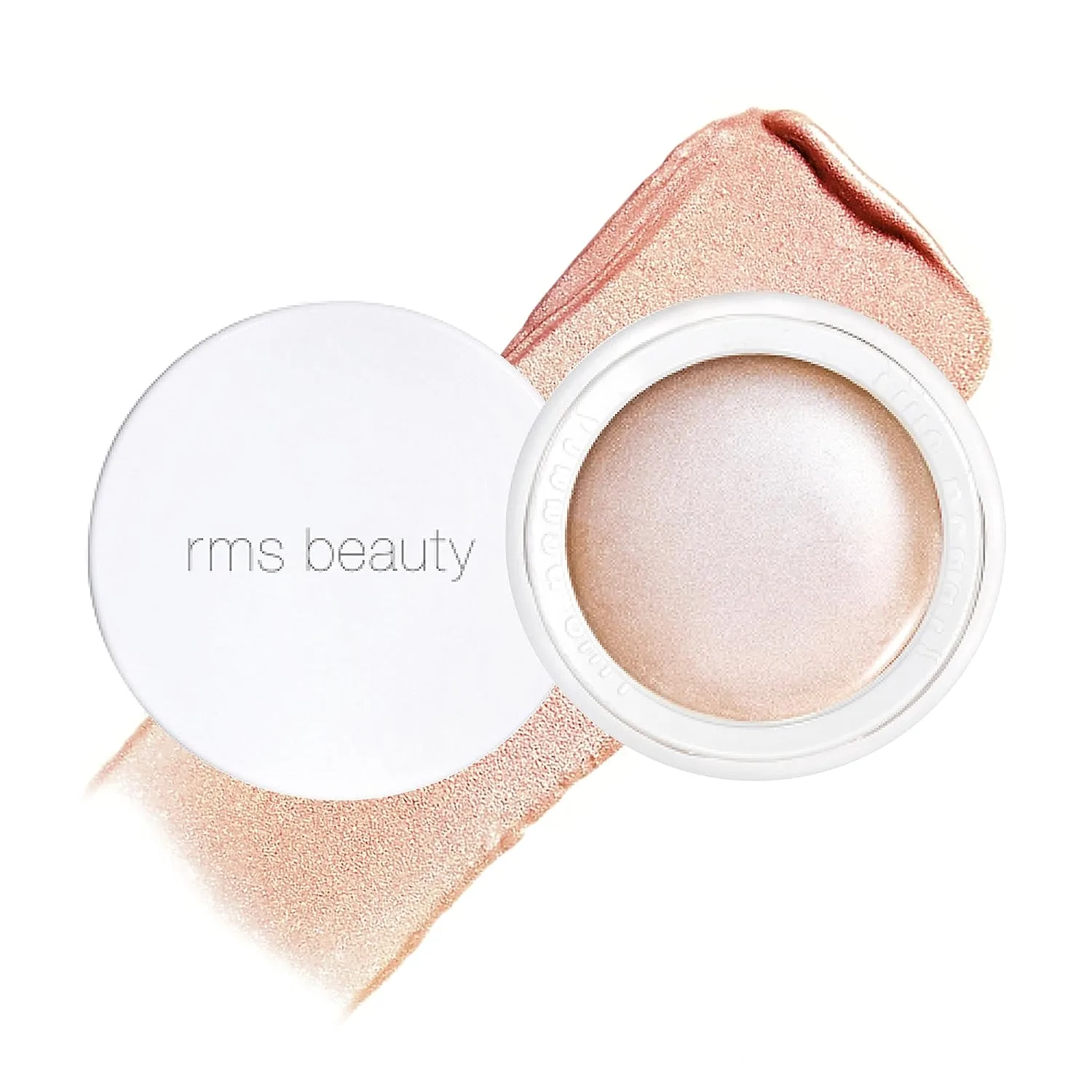 RMS Beauty Luminizer - Хайлайтер для сияющего макияжа, гелево-пудровый хайлайтер, хайлайтер для тела и лица, кремовый хайлайтер для создания эффекта влажного сияния. — фото 3