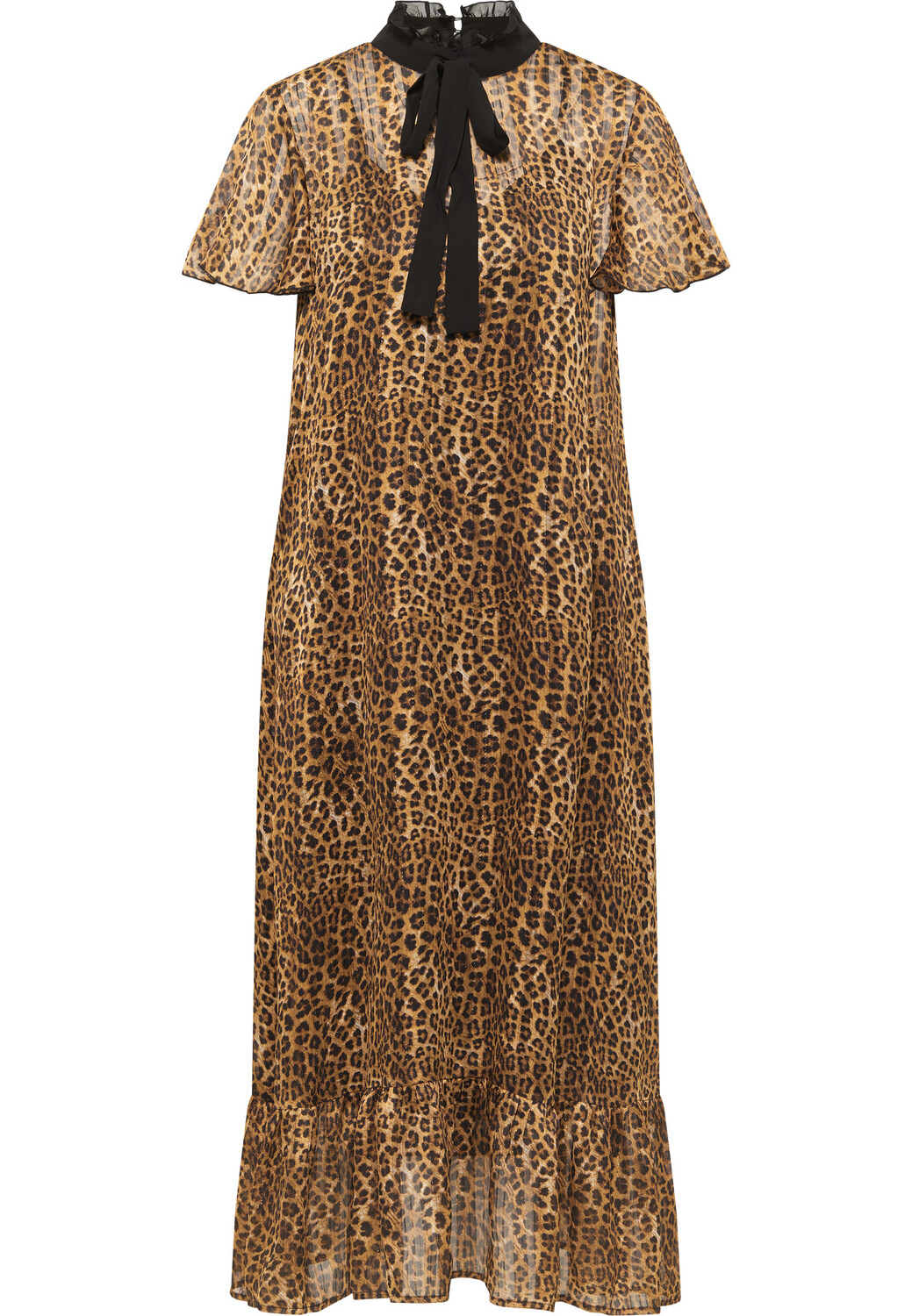 

Платье faina Midi Mit Leoprint, коричневый