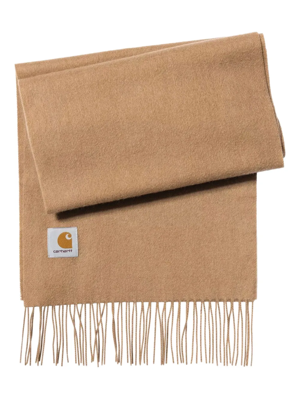 

Шерстяной шарф с бахромой CARHARTT WIP, нейтральный