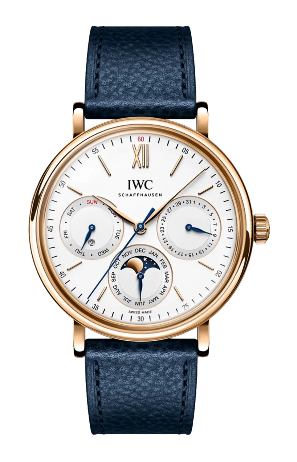

Часы Iwc Schaffhausen Portofino perpetual calendar 40 мм