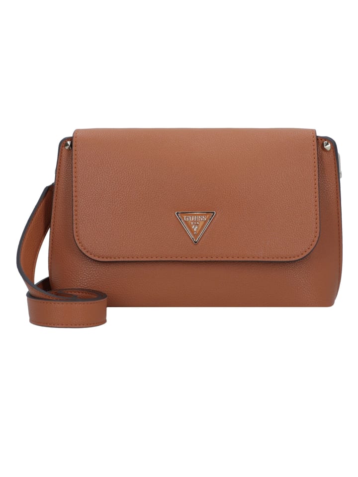 

Сумка через плечо Meridian II 28 см в коньячном цвете Guess