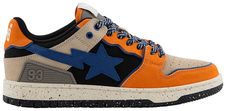 

Кроссовки BAPE Sk8 Sta #1 M2, оранжевый