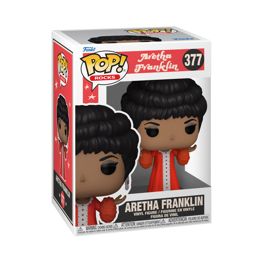 

Funko POP! Скалы, коллекционная фигурка, Арета Франклин, 377 г.