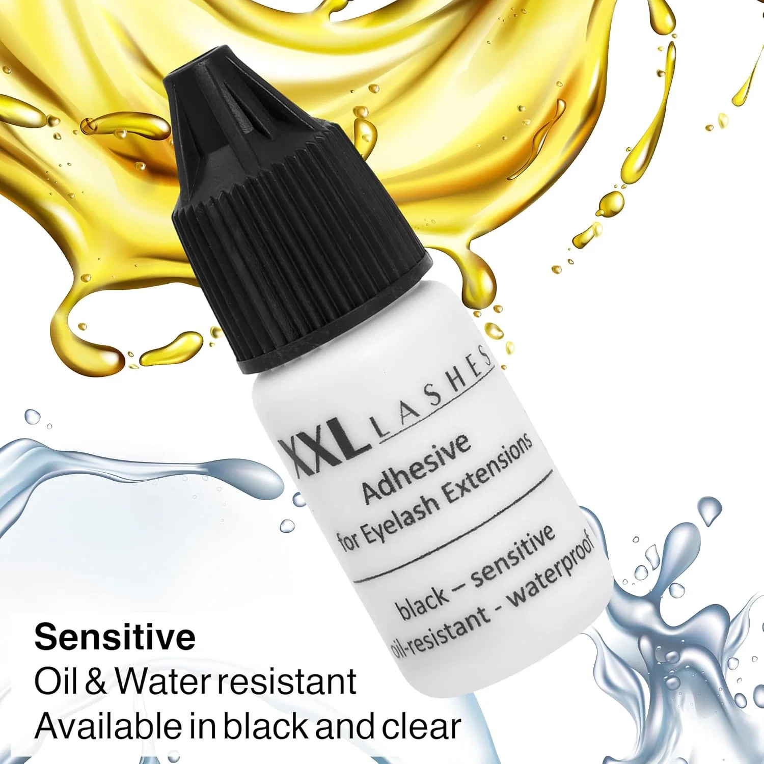 Маслостойкий клей для наращивания ресниц «XXL Lashes Adhesive» (черный) Xxl Lashes — фото 2