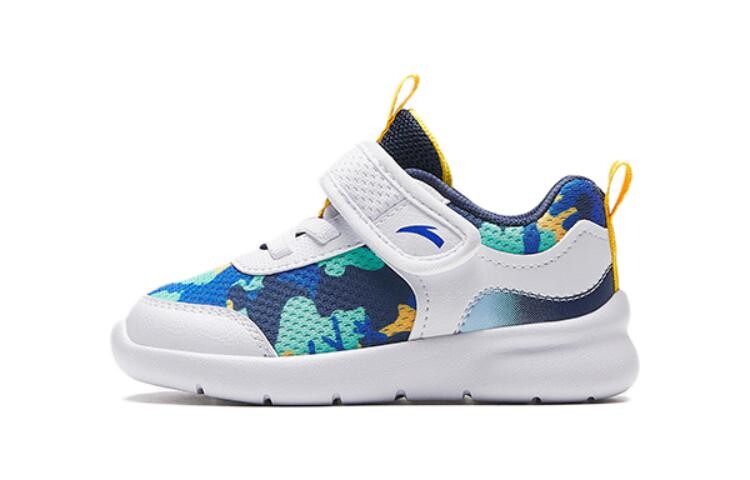 

Кроссовки Anta kids Toddler Shoes TD Low-top White/Blue/Green