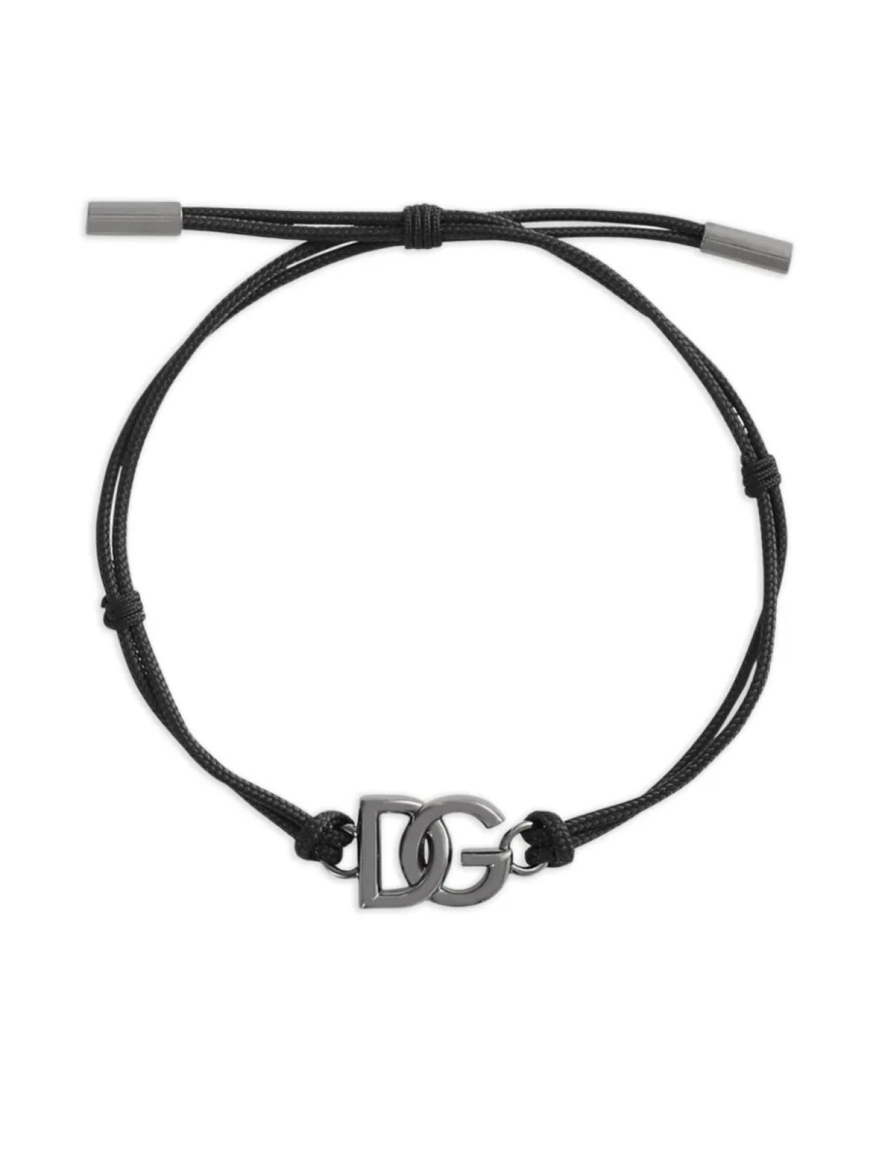 

Dolce & Gabbana браслет с логотипом, серебряный